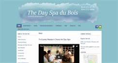 Desktop Screenshot of dayspadubois.com